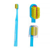 Healthy Smile Ortho Ортодонтическая зубная щетка, голубая